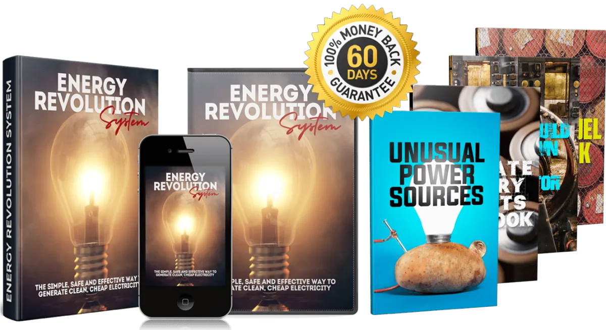 energy revolution system package with bonuses and 60 day guarantee
